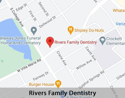 Map image for Emergency Dentist in Bryan, TX